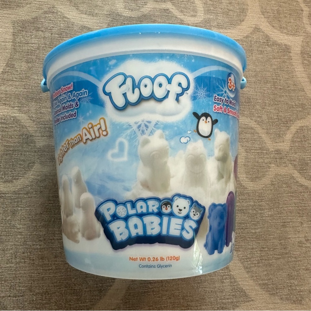 Floof Polar Babies Soft white “snow”